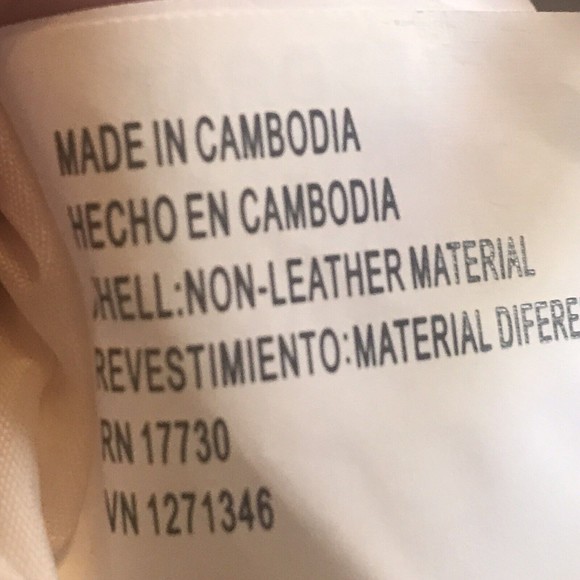 Wild Fable Mini Cream Backpack with Silver Hardware and Wooden Button Cl… - Picture 8 of 9